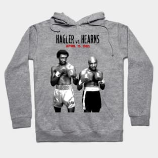 Hagler vs Hearns Boxing 1985 Hoodie